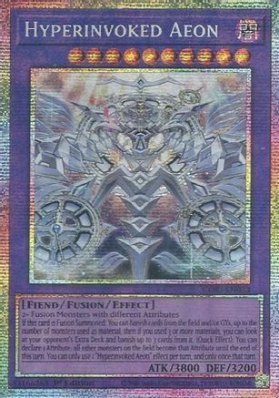 Hyperinvoked Aeon (Starlight Rare) (CORI-EN033) - Chaos Origins 1st Edition