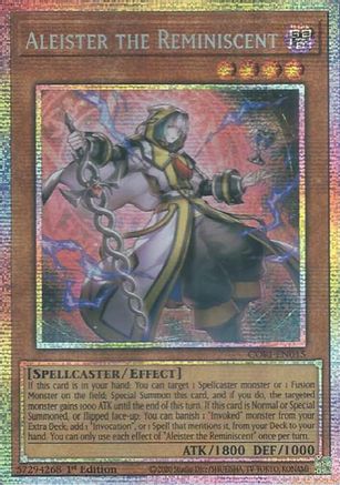 Aleister the Reminiscent (Starlight Rare) (CORI-EN015) - Chaos Origins 1st Edition