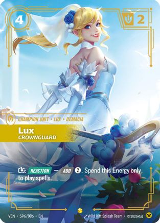 Lux - Crownguard (SP6/006) - Vendetta Foil