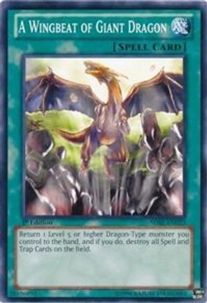A Wingbeat of Giant Dragon (SDBE-EN023) - Structure Deck: Saga of Blue-Eyes White Dragon 1st Edition