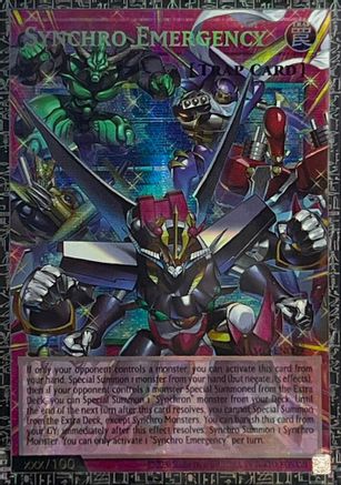 Synchro Emergency (GMR) (MAMO-EN009) - Magnificent Monsters 1st Edition