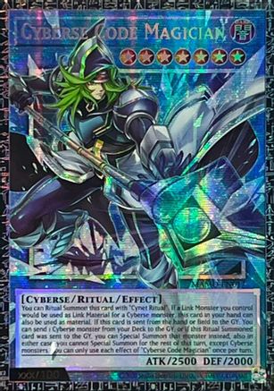 Cyberse Code Magician (GMR) (MAMO-EN017) - Magnificent Monsters 1st Edition