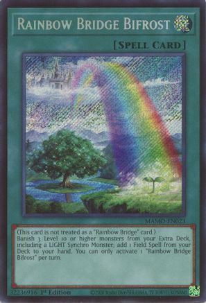 Rainbow Bridge Bifrost (Secret Rare) (MAMO-EN023) - Magnificent Monsters 1st Edition
