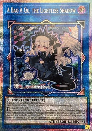 A Bao A Qu, the Lightless Shadow (Starlight Rare) (MAMO-EN038) - Magnificent Monsters 1st Edition