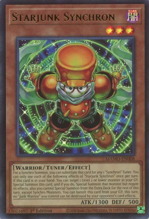 Starjunk Synchron (MAMO-EN008) - Magnificent Monsters 1st Edition