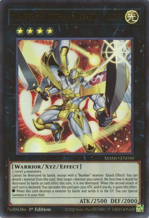 Number 39: Utopia, Emissary of Light (MAMO-EN010) - Magnificent Monsters 1st Edition