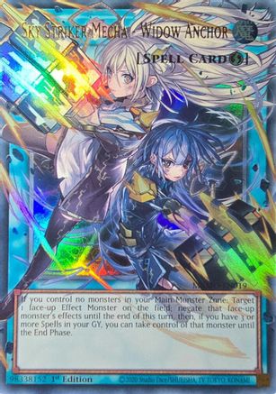 Sky Striker Mecha - Widow Anchor (Extended Art) (MAMO-EN019) - Magnificent Monsters 1st Edition