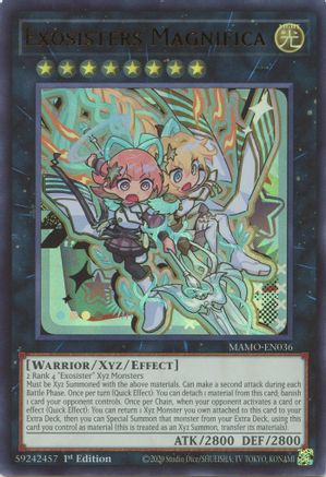 Exosisters Magnifica (MAMO-EN036) - Magnificent Monsters 1st Edition
