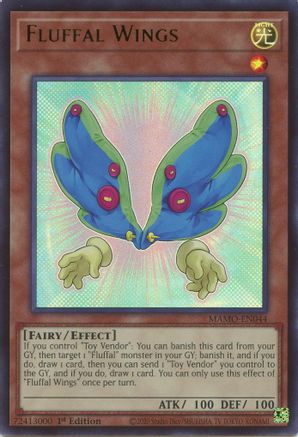 Fluffal Wings (MAMO-EN044) - Magnificent Monsters 1st Edition