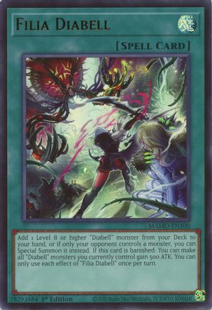 Filia Diabell (MAMO-EN100) - Magnificent Monsters 1st Edition