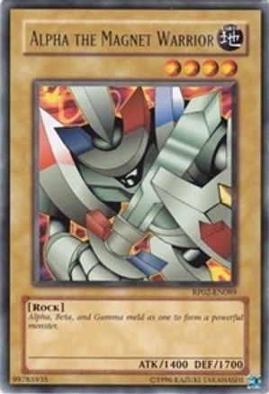 Alpha The Magnet Warrior (RP02-EN089) - Retro Pack 2 Unlimited
