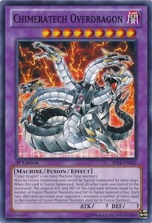 Chimeratech Overdragon (SP14-EN043) - Star Pack 2014 1st Edition