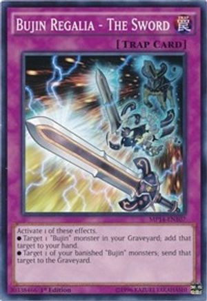 Bujin Regalia - The Sword (MP14-EN107) - 2014 Mega-Tins Mega Pack Unlimited