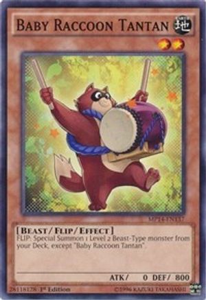 Baby Raccoon Tantan (MP14-EN137) - 2014 Mega-Tins Mega Pack 1st Edition