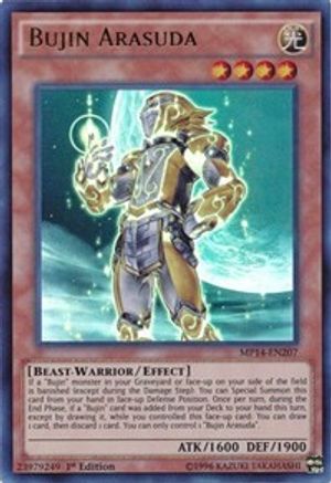 Bujin Arasuda (MP14-EN207) - 2014 Mega-Tins Mega Pack 1st Edition