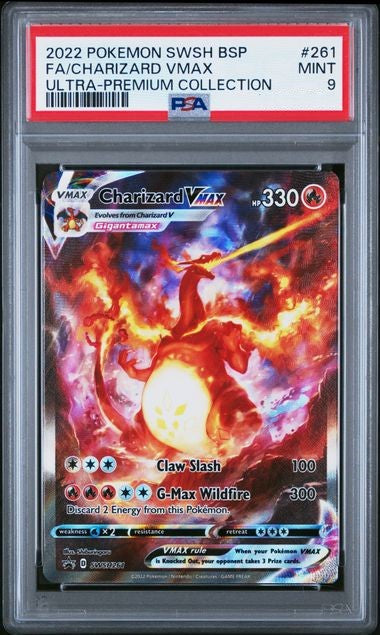 CHARIZARD VMAX #261 - PSA 9