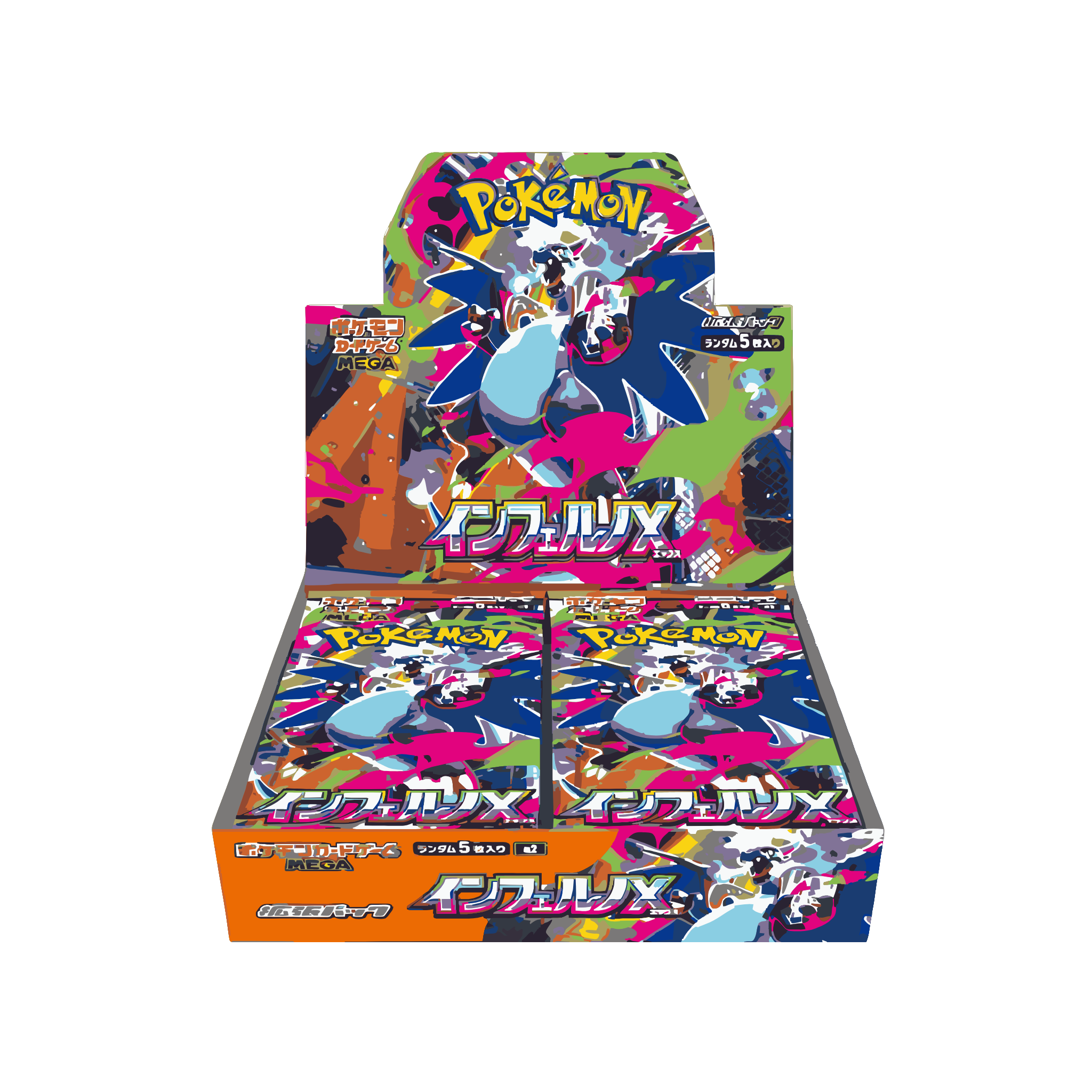 Pokemon Mega Inferno X Japanese Booster Box (Pre-Order)