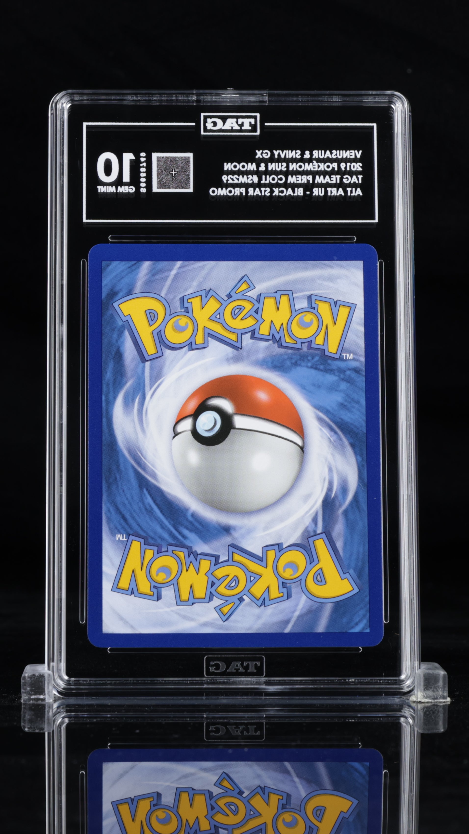 VENUSAUR & SNIVY GX ALT ART UR #SM229 - TAG 10