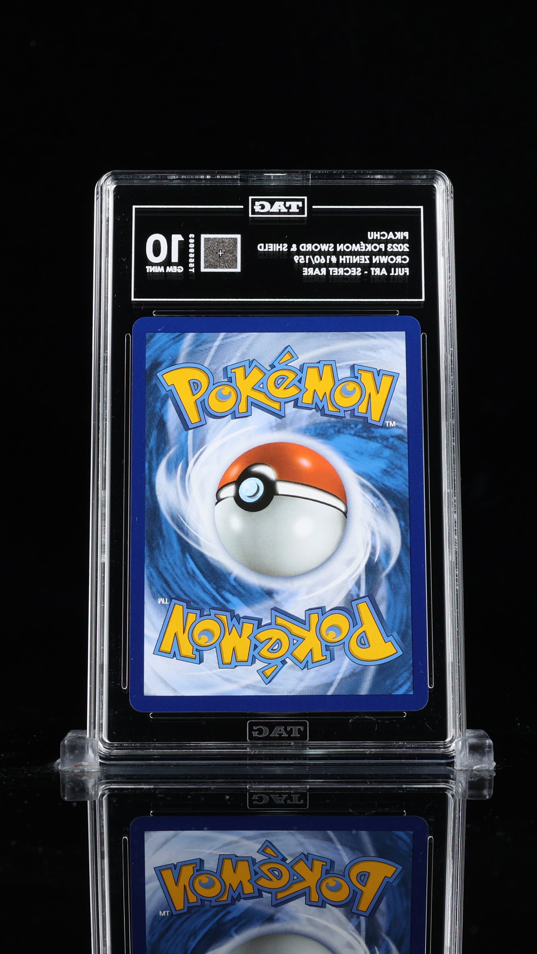 PIKACHU SECRET RARE #160 - TAG 10
