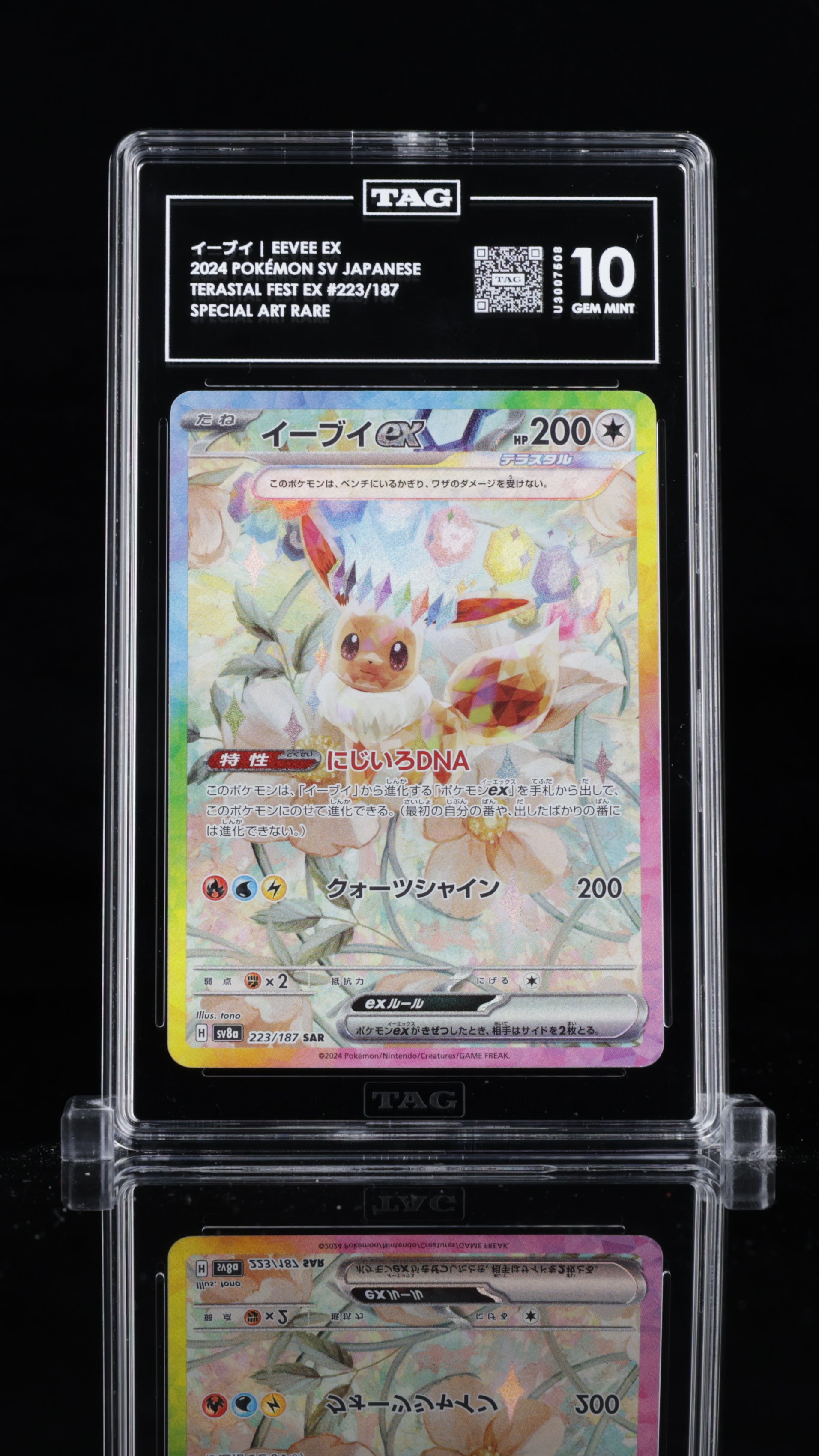 EEVEE EX SAR #223 - TAG 10