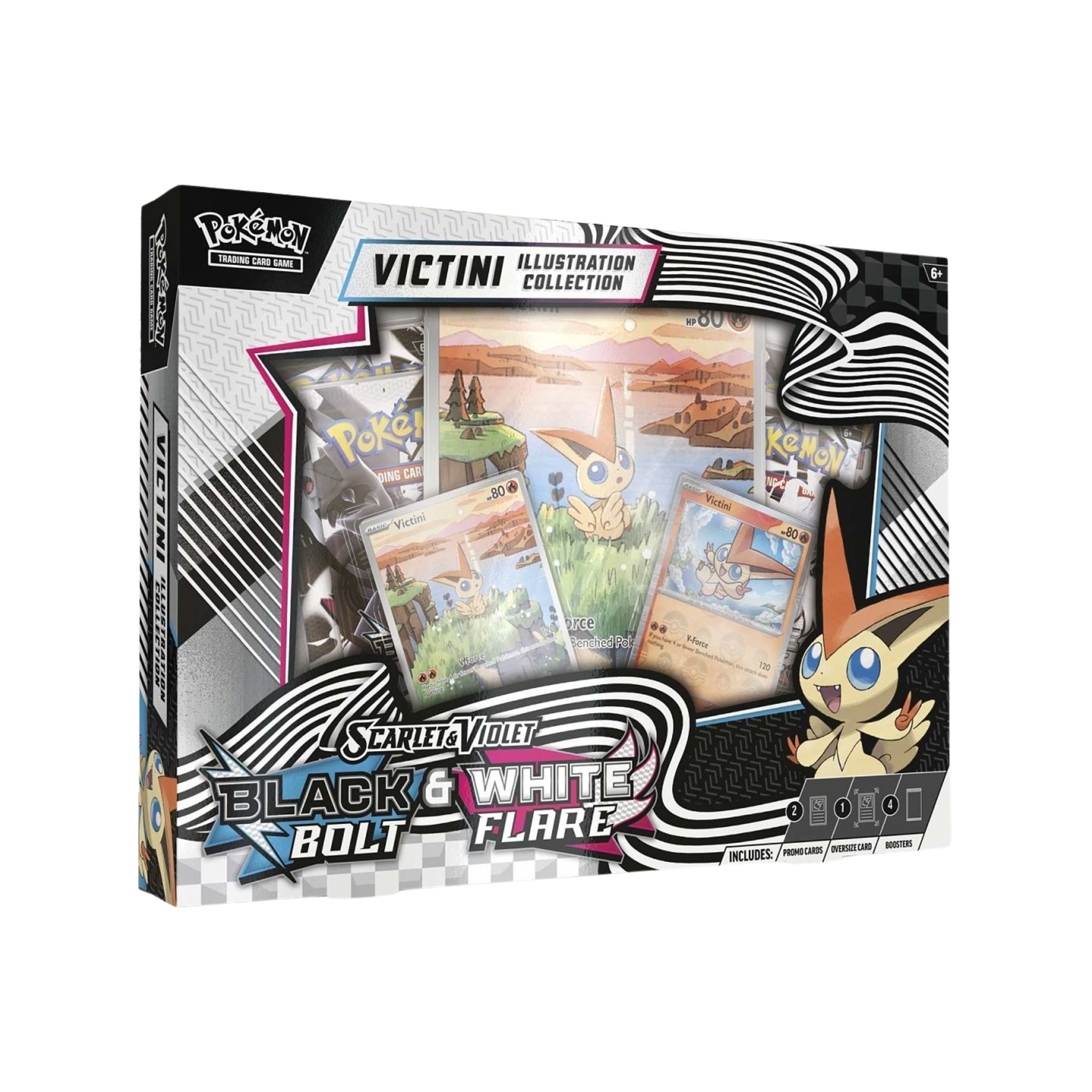 Pokemon Scarlet & Violet Unova Victini Illustration Collection