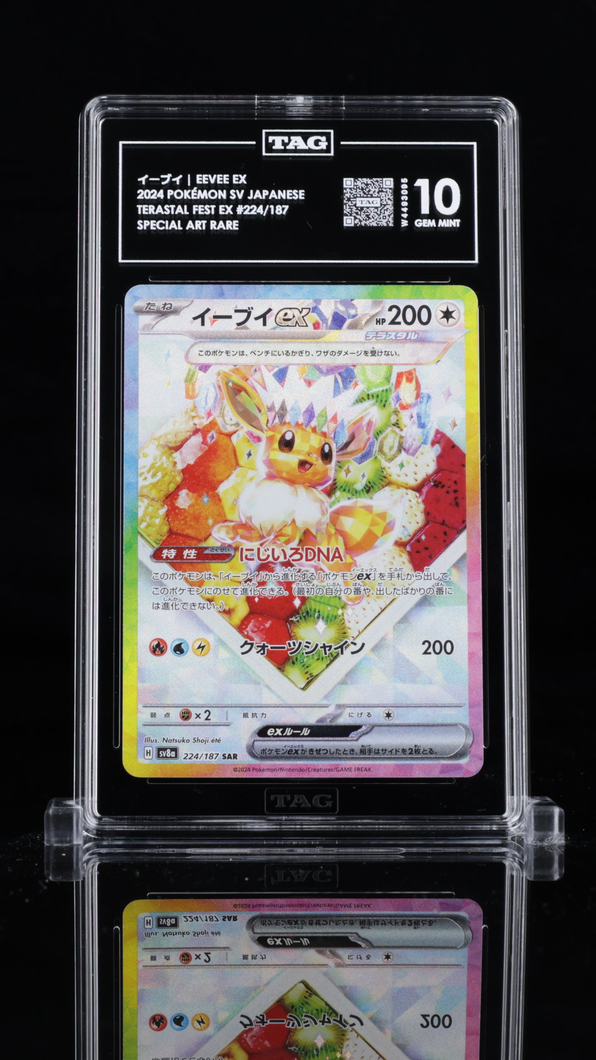 EEVEE EX SAR #224 - TAG 10