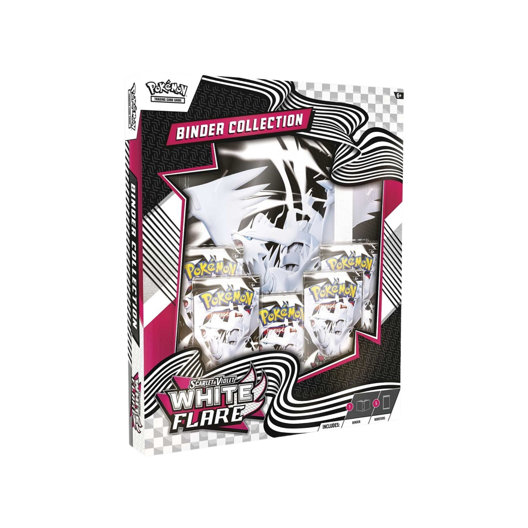 Pokemon Scarlet & Violet White Flare Binder Collection