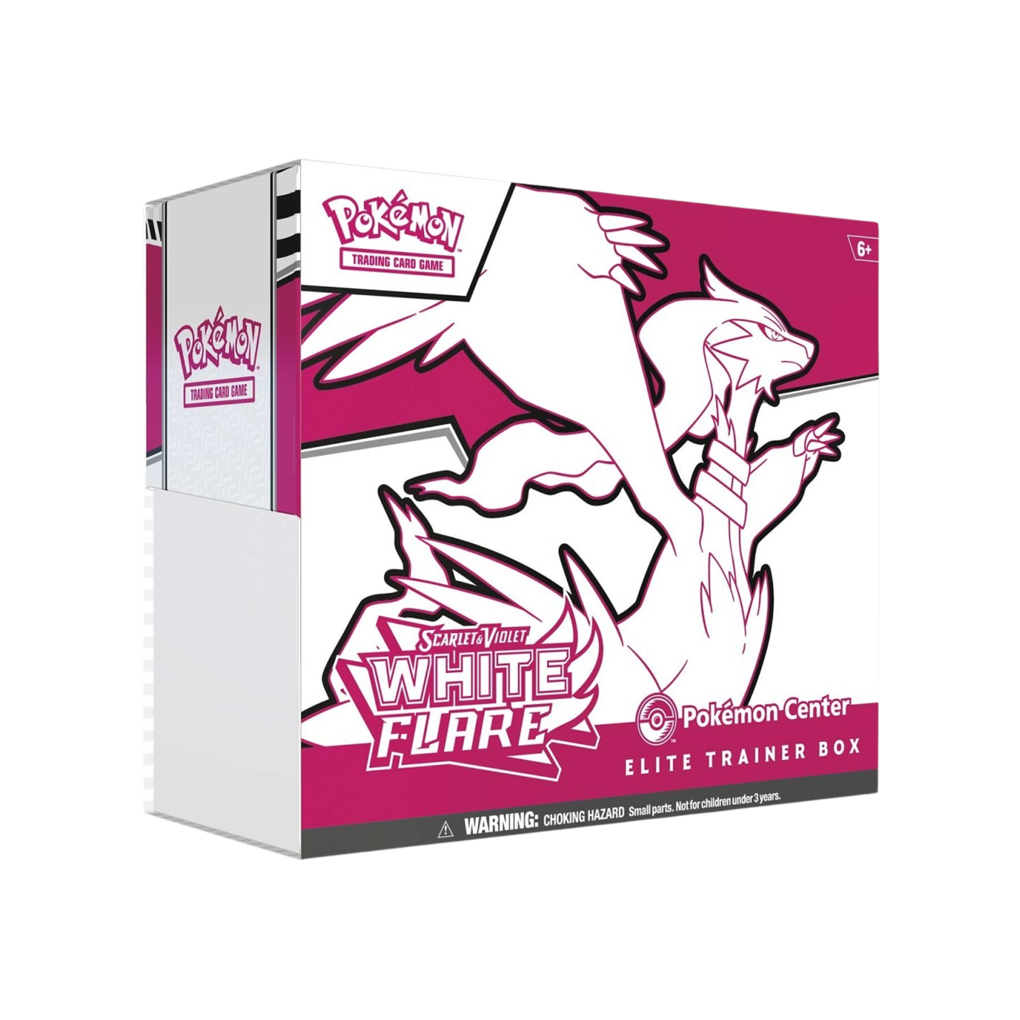 Pokemon Scarlet & Violet White Flare Pokemon Center Elite Trainer Box