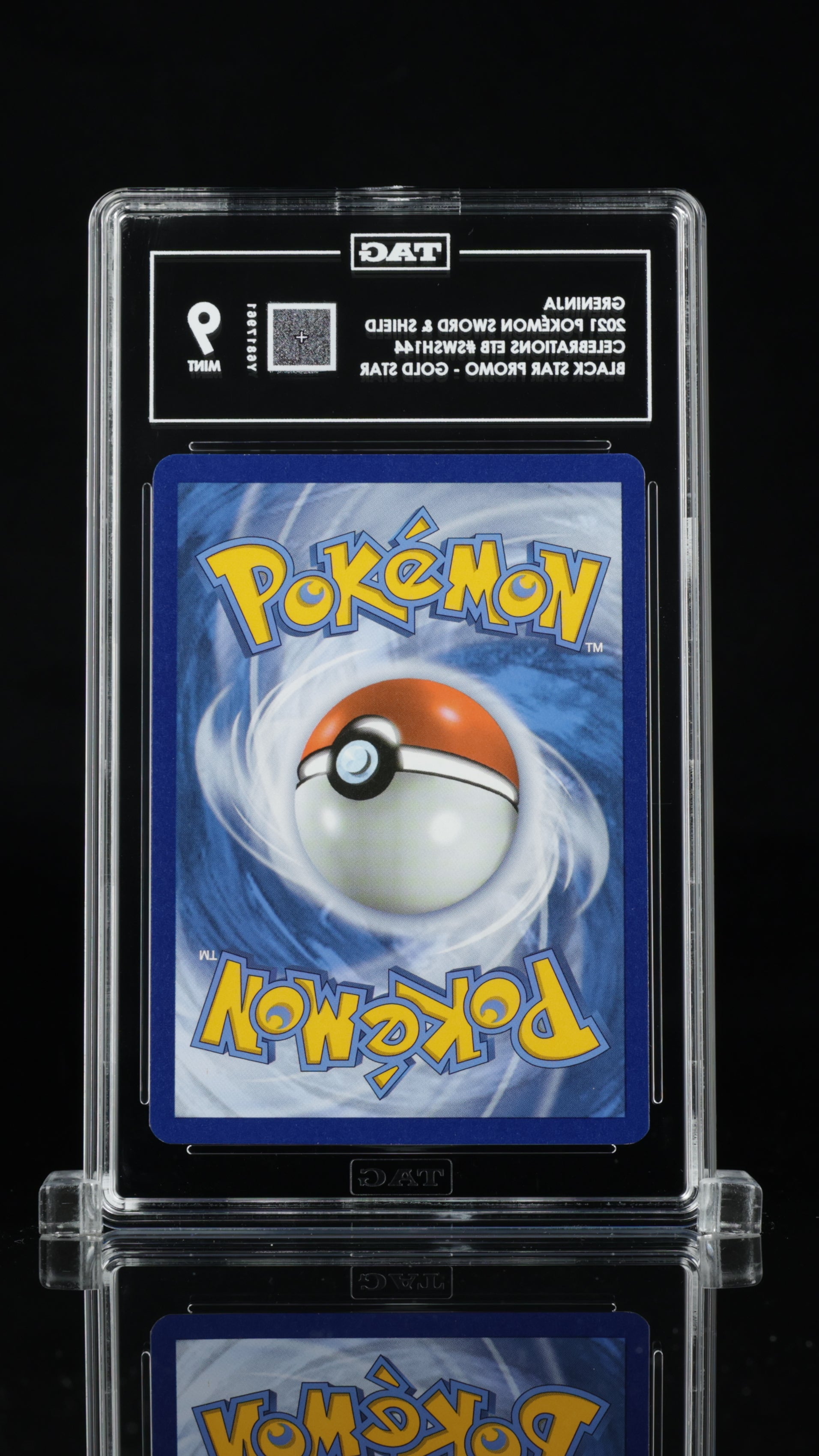GRENINJA GOLD STAR 2021 POKÉMON SWORD & SHIELD BLACK STAR PROMOS #SWSH144 CELEBRATIONS ELITE TRAINER BOX HOLO